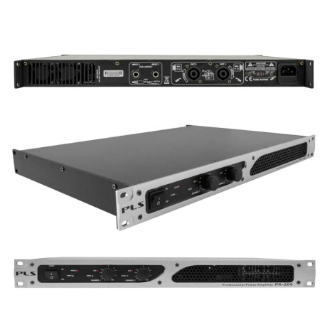 Potencia Pls Pa200 200+200 Watts A 4 Ohms Clase Ab
