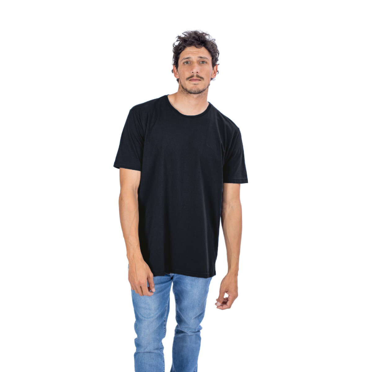 Camiseta UFO Hombre Lisa - NEGRO 