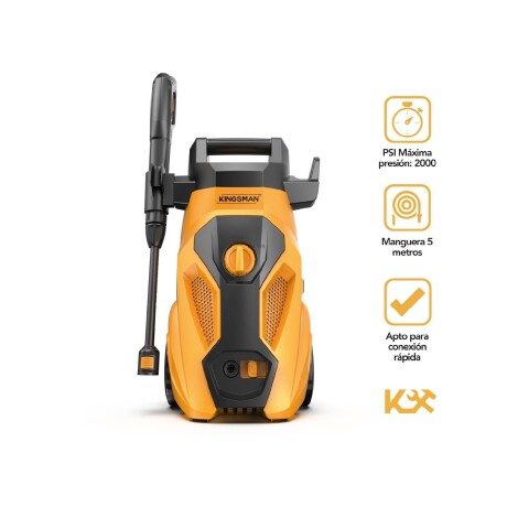 Hidrolavadora Kingsman alta presión 1600w + acces 138 bar Hidrolavadora Kingsman alta presión 1600w + acces 138 bar