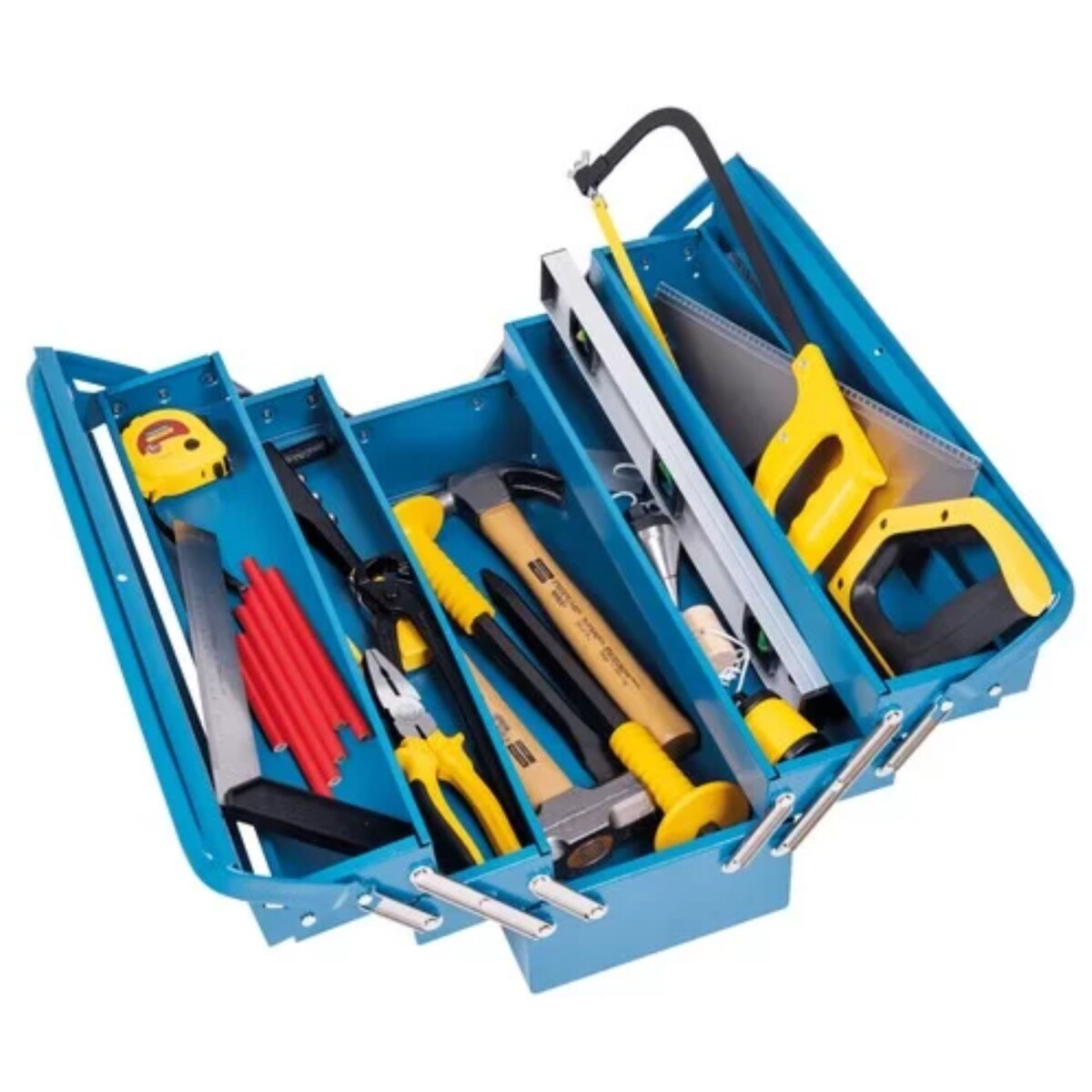 Caja de Herramientas Para Constructor Tramontina 21 Piezas 