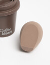 Brochas y Aplicadores Esponjas Esponja De Maquillaje + Funda Coffee Club - Marron Chocolate