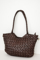 Noble Leather Bag Marron