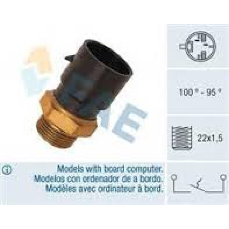 BULBO INTERRUPTOR CHEVROLET ELECTRO VECTRA FICHA REDONDE 2TERM. FAE BULBO INTERRUPTOR CHEVROLET ELECTRO VECTRA FICHA REDONDE 2TERM. FAE