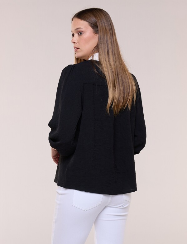 Blusa Vivo En Contraste NEGRO