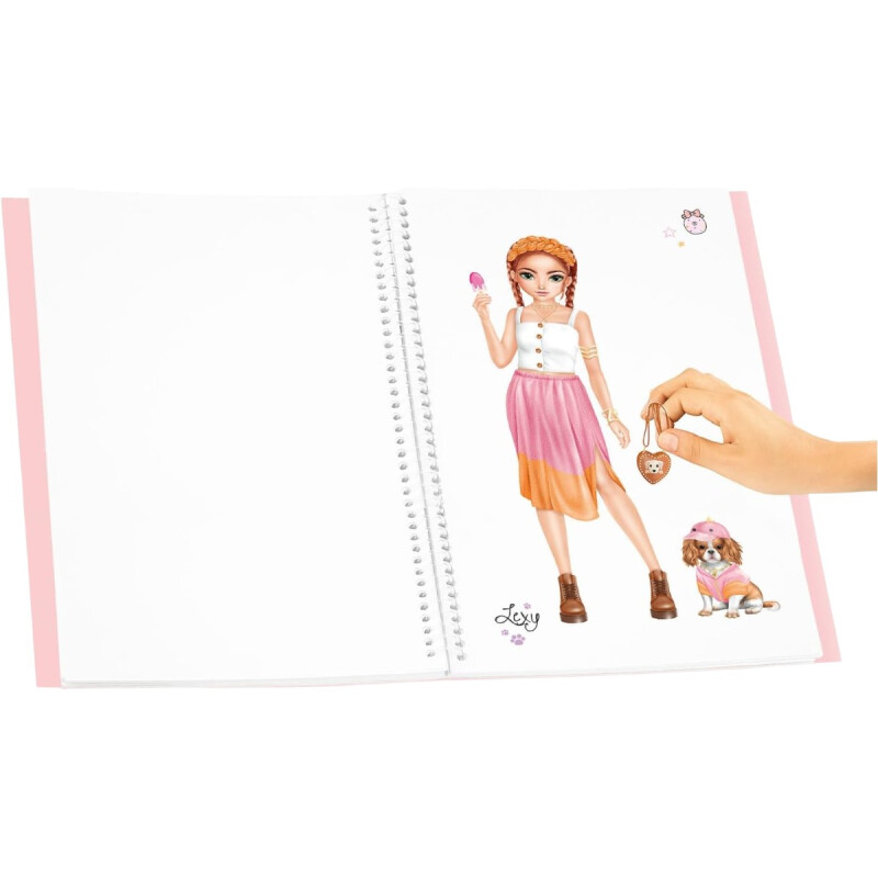 Libro de Stickers Top Model Dress Me Up Libro de Stickers Top Model Dress Me Up
