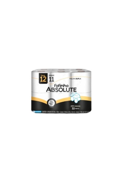 Papel Higiénico Fofinho Doble Hoja Ultra Premium Pack x 12 unidades