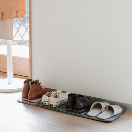 ORGANIZADOR DE ZAPATOS POLIPROPILENO GRIS 1009489