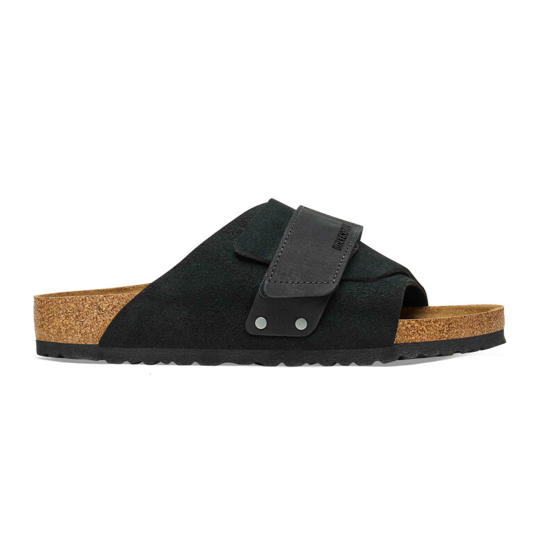 Sandalia Kyoto Nubuck/Suede Leather - Estrecho Negro