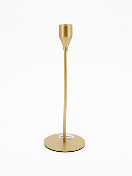 CANDELABRO BASIC METAL DORADO