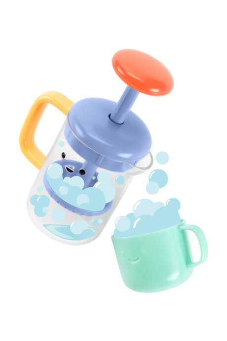 Juego de baño, café espumoso Sin color