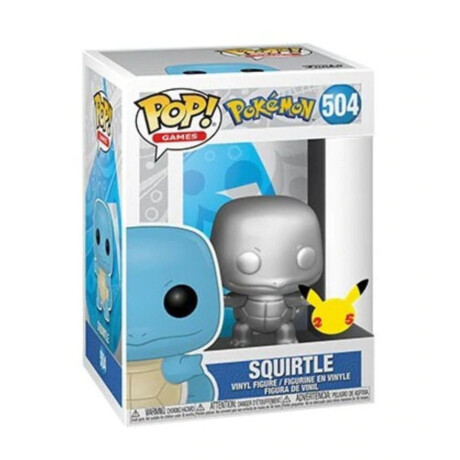 Squirtle Silver (25th Aniversary) • Pokémon - 504 Squirtle Silver (25th Aniversary) • Pokémon - 504