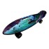 Skate Longboard Patineta Ruedas Siliciona Trucks Aluminio Color Variante Negro