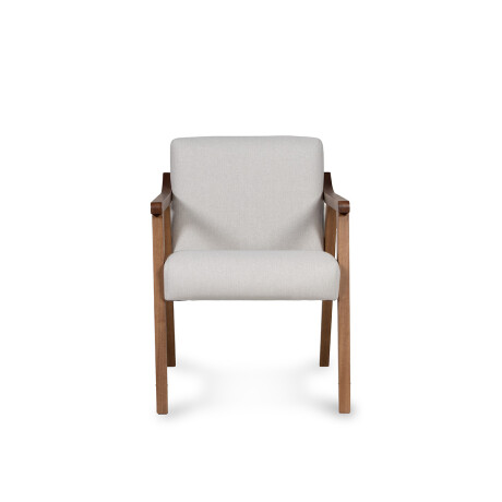 Butaca Flavia - Tela Rústica 201-G2 (Beige)