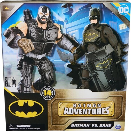 Pack X2 Figuras De Acción Dc Batman Vs Bane 30Cm Ub 001