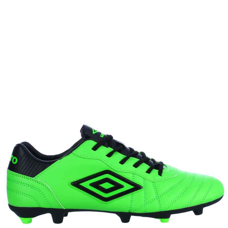 Championes de Fútbol 11 Infantiles Umbro Touch HG Verde Fluo - Negro