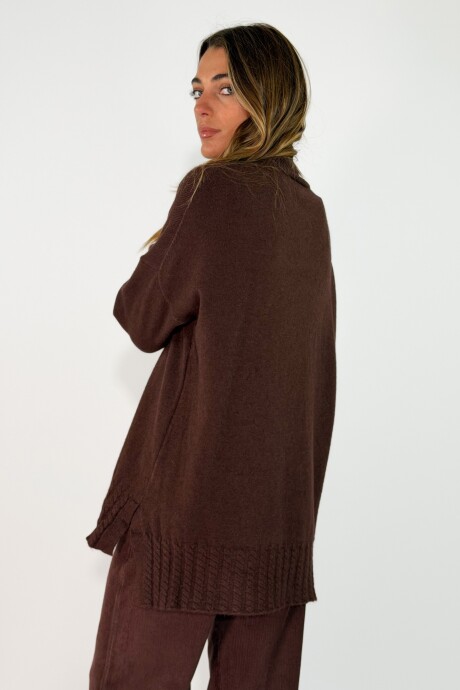 SWEATER SARELA Chocolate