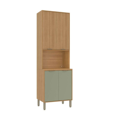 Armario Despensa para microondas 4P Color Alecrim