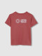 Camiseta Estampado Mundo Rosa