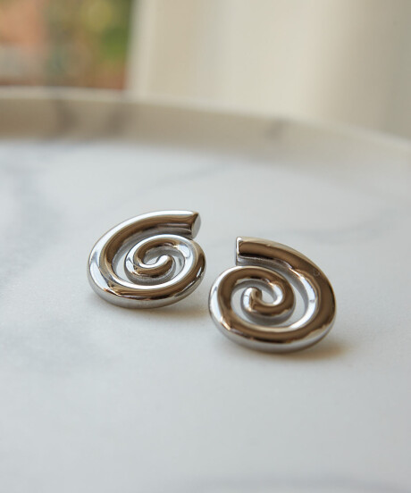 AROS ESPIRAL SILVER