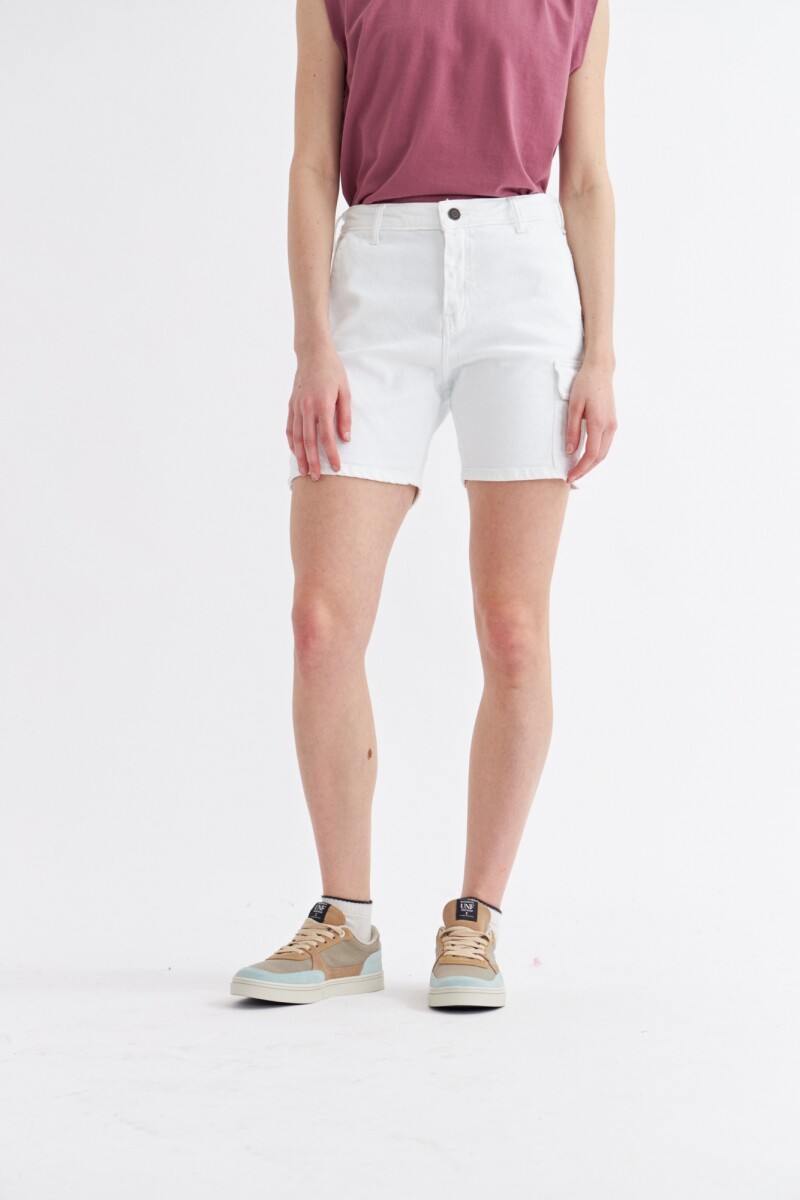 Short jean Isla color 24 - White 