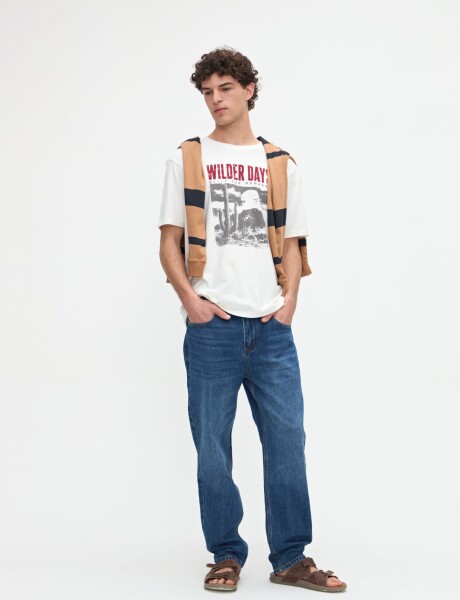 Remera Numa Off white