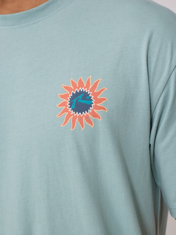 T-SHIRT ILKIAN RUSTY Verde