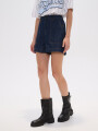 Short Femene Azul Indigo
