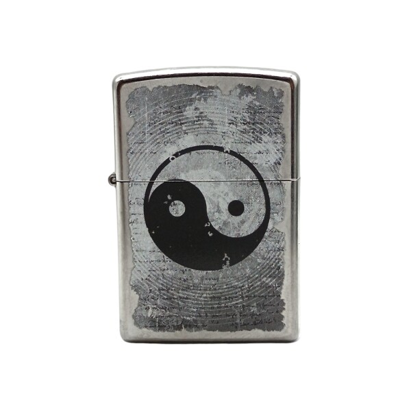 Encendedor ZIPPO 49772 Ying Yang Design - ZP497721 negrocombinado