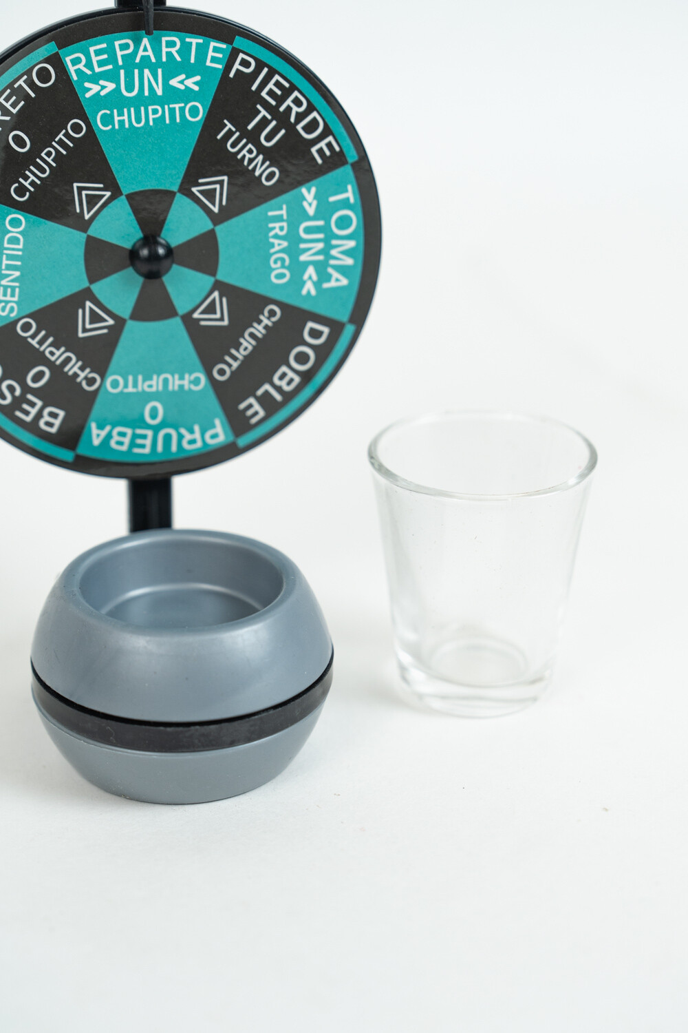 Juegos De Mesa Ruleta Para Bebida Color Unico