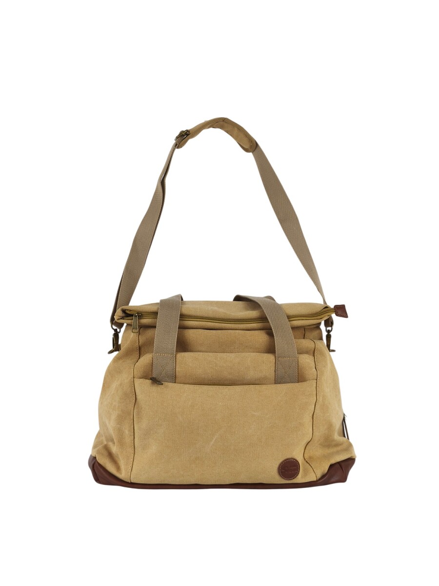 Bolso de lona - Tostado 