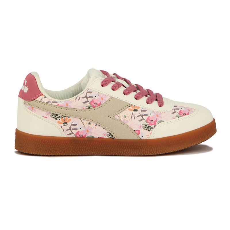 Championes Casuales Mujer Diadora Bamtelo Pu Blanco-floral
