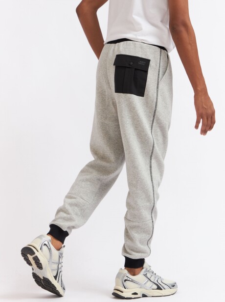 JOGGER PALO GRIS MELANGE