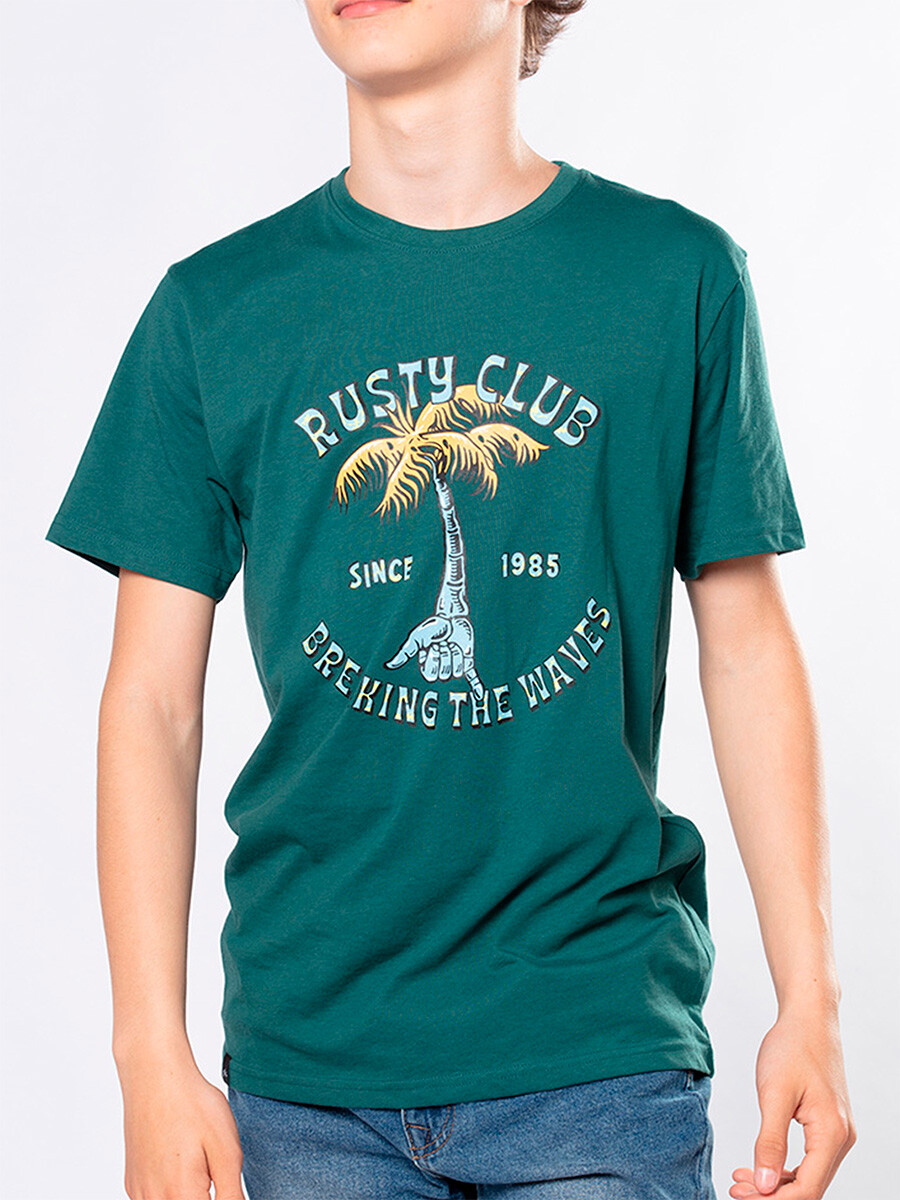 T-SHIRT SEIKOTEEN RUSTY - Petroleo 