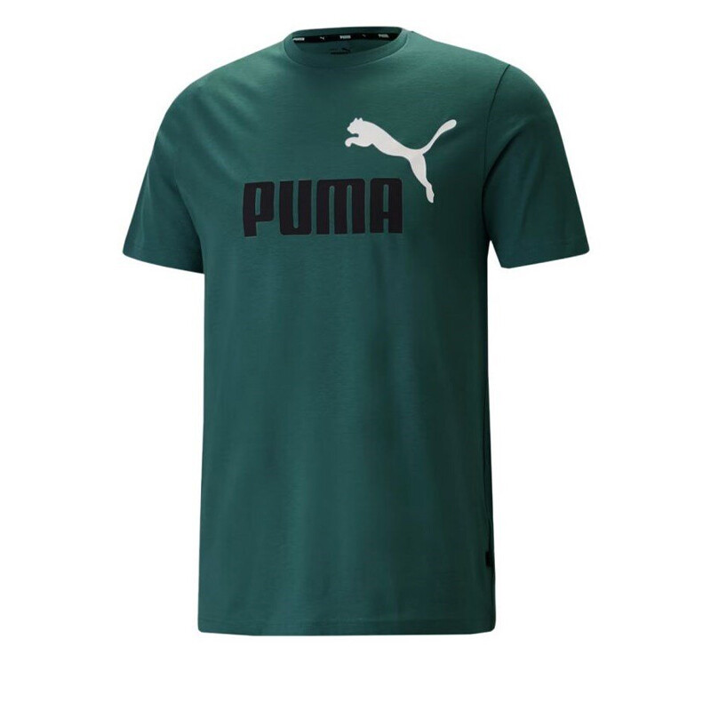 Remera Puma Essentials+ 2 Color Logo Remera Puma Essentials+ 2 Color Logo