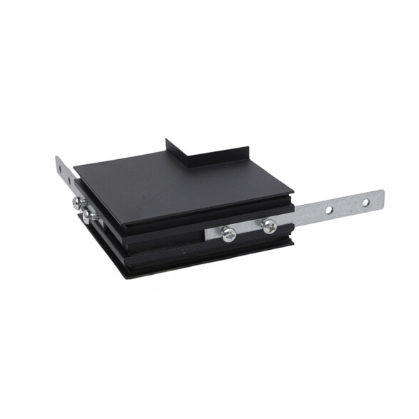 Conector L vertical p/riel magnetico embutir ZU0516