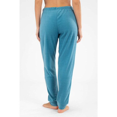 Pantalon polar mujer Petrol