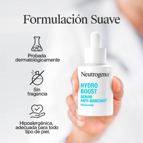 Sérum Neutrogena Hydro Boost con Niacinamida Antimanchas 30ml Sérum Neutrogena Hydro Boost con Niacinamida Antimanchas 30ml