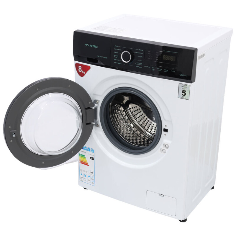 Lavarropas Automatica Haustec C/Frontal HALAVAFO-8SCB 8Kg Inverter Lavarropas Automatica Haustec C/Frontal HALAVAFO-8SCB 8Kg Inverter