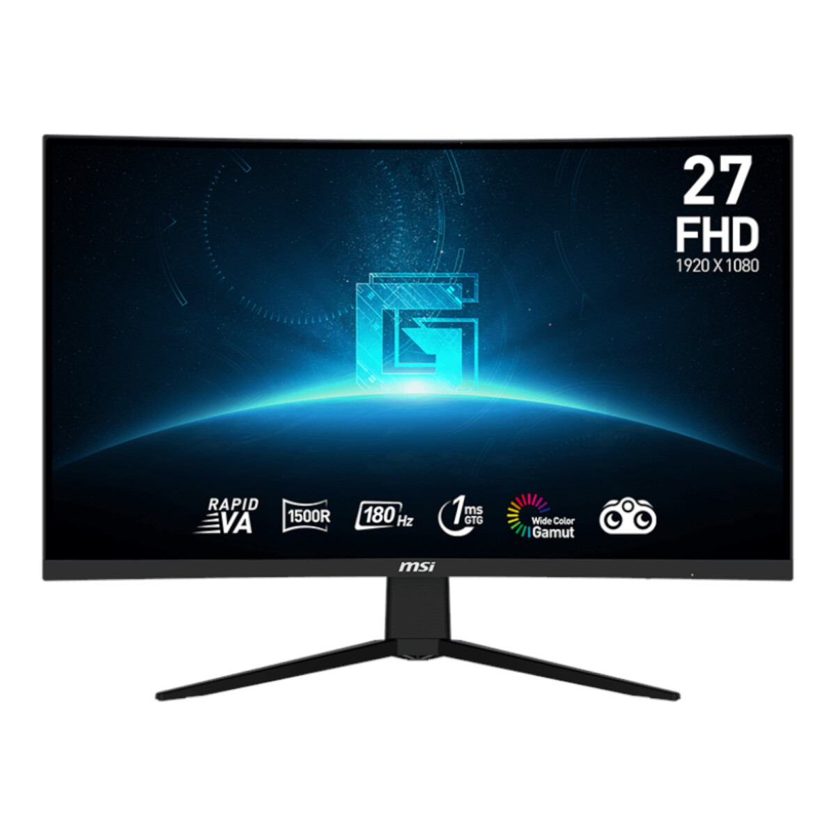 Monitor Gaming Curvo Optix G27C3F Msi 27'' 1080P 180HZ 