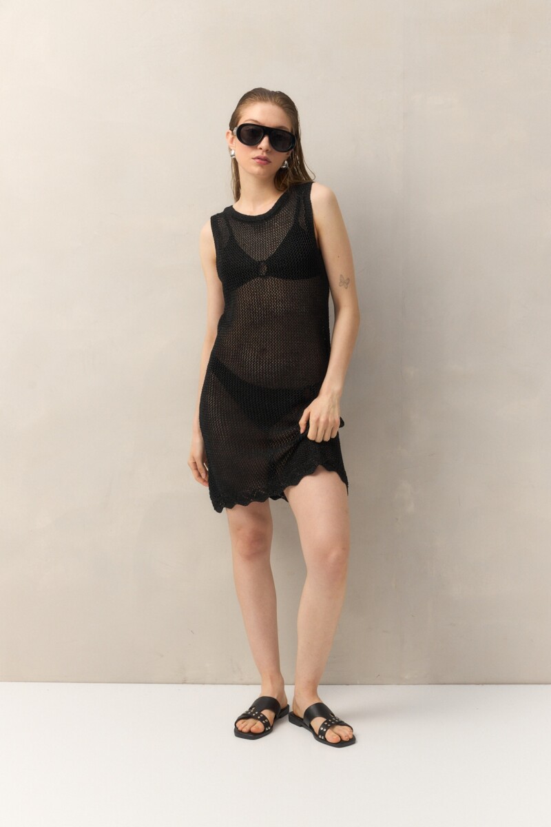 VESTIDO CALA Negro