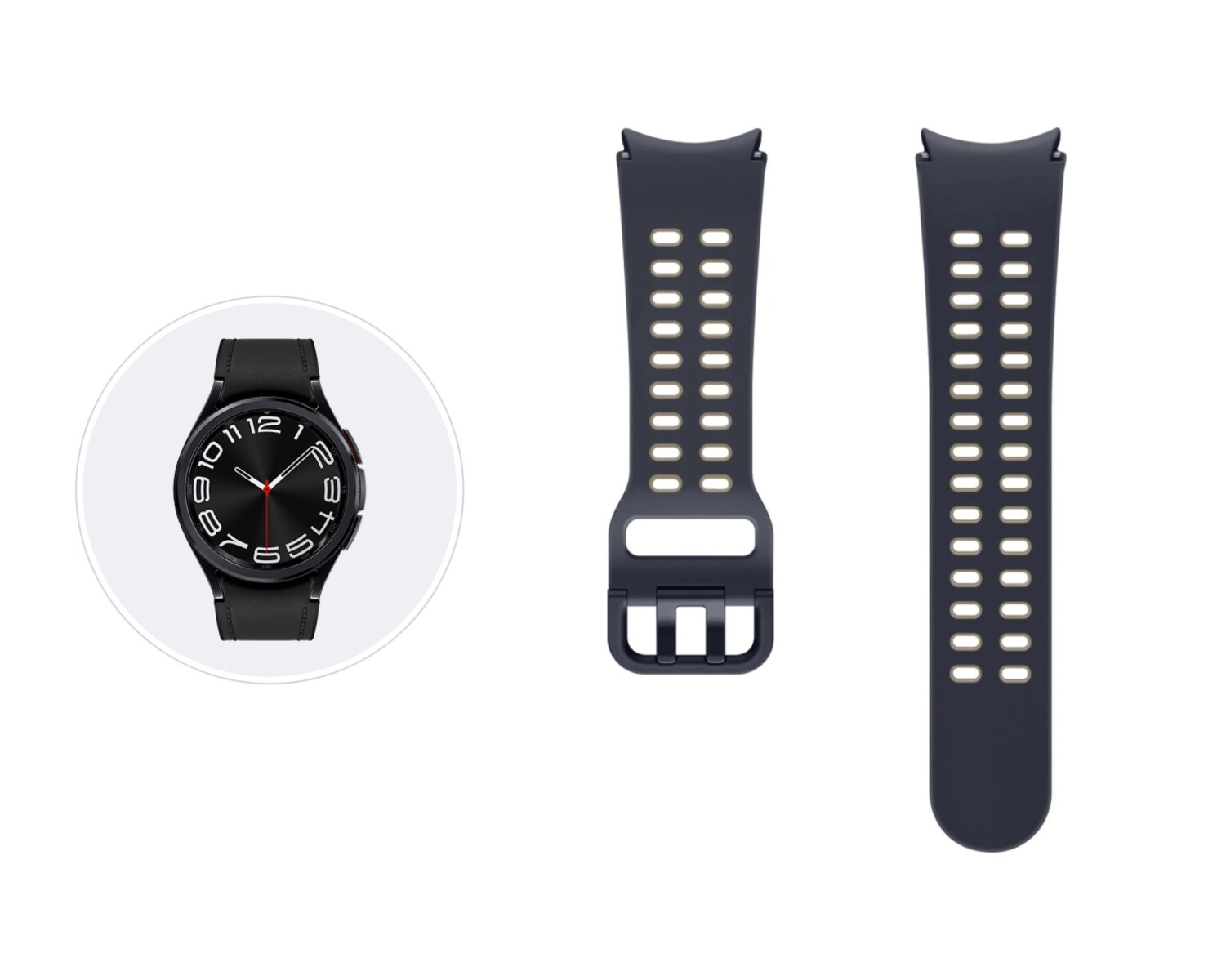 Correa Samsung Extreme Sport Band (M/L) para Galaxy Watch6 - Graphite 