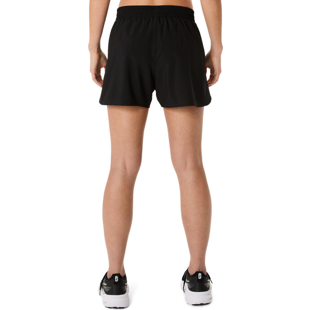 ASICS Silver 4In Short - Mujer Performance Black