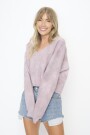 SWEATER OLLIE CUT OFF Lila