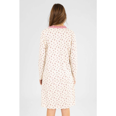 61.1594 camison flores Marfil