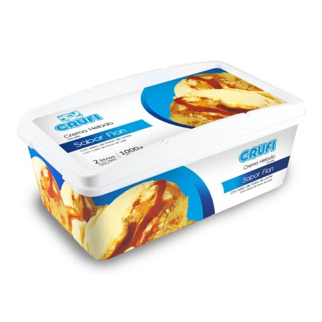 CREMA HELADA CRUFI SABOR FLAN 2 LITROS CREMA HELADA CRUFI SABOR FLAN 2 LITROS