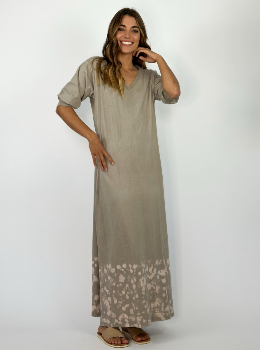 VESTIDO TEQUILA - BEIGE 