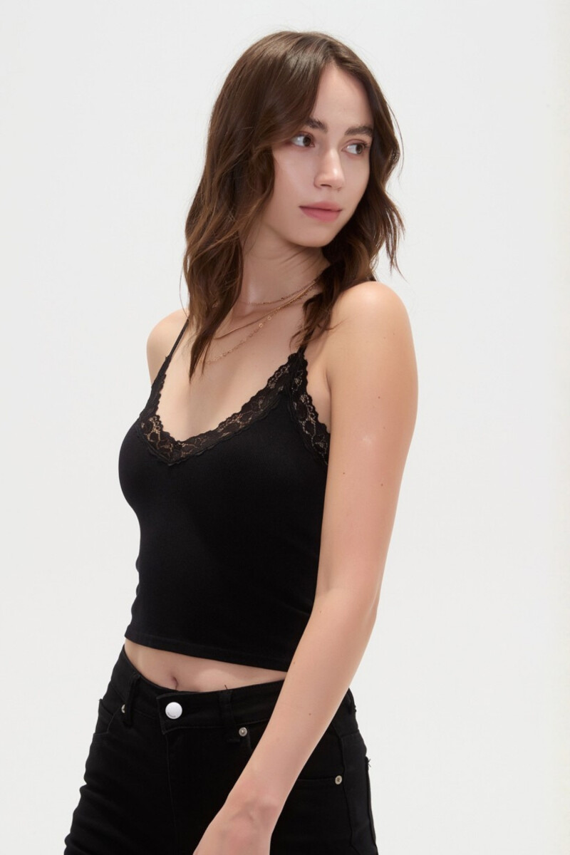 Musculosa Jeanne - Negro 