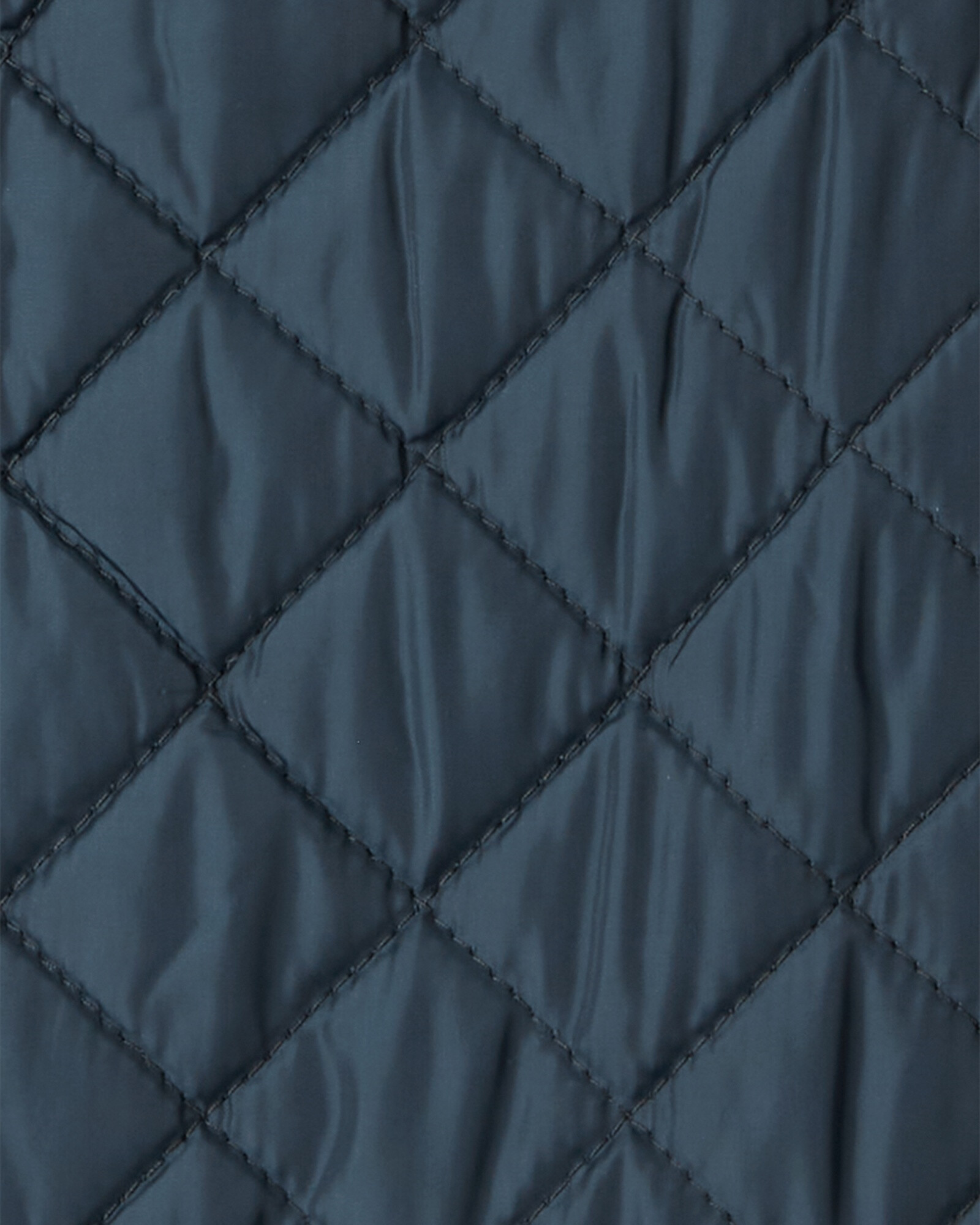 Campera reversible, diseños a cuadros y azul Sin color