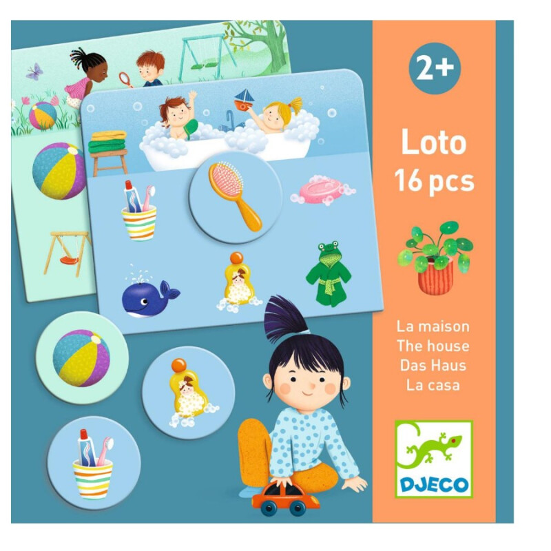 Loto La Casa 30 Piezas Djeco Loto La Casa 30 Piezas Djeco