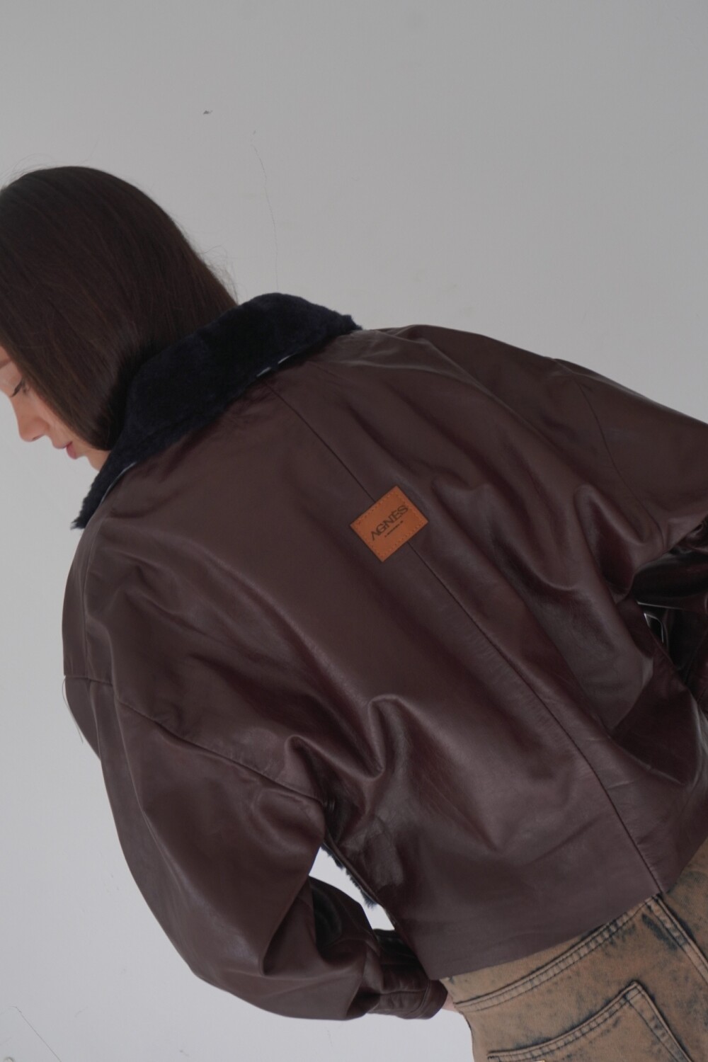 Campera Furor Chocolate / Azul